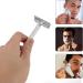 Excharst Manual Safety Razor for Men - Double-Edged Single Blade Zinc Head - Premium White Design - International Shipping Available - Buy Online on GoSupps.com