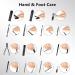Manicure Set 26 Pieces Stainless Steel Nail Set Tools Nail Clippers Set Black - Buy Online on GoSupps.com