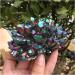 Natural Crystal Rough 213g Natural Metal Colour Aura Angel Crystal Cluster Titanium Coating Quartz Angel Cluster - Buy Online on GoSupps.com