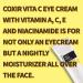 Coxir Vita C Niacinamide Eye Cream (30ml) - Intensive Korean Skin Care for Brighter Eyes - Buy Online on GoSupps.com