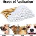 Aurorayer 200 Cotton Swabs for Dogs - Dual Size Ear & Tooth Cleaner for Dogs Cats & Horses - Buy Online on GoSupps.com