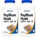 Nutricost Psyllium Husk 1500mg Per Serving 500 Capsules - Non-GMO & Gluten Free (Pack of 2)
