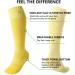 Happy Cherry 3-Pack Children's Football Socks - Sporty Compression Stretch Socks for Girls Ages 7-12 - Buy Online on GoSupps.com