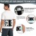 Adjustable Back Brace for Men & Women - Lumbar Support Belt for Lower Back Pain Relief Sciatica & Heavy Lifting | Comfortable Durable & Ideal for Rehabilitation - Buy Online on GoSupps.com