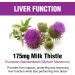 Natural Liver Support & Detox Supplements with Milk Thistle, Artichoke & Turmeric - Healthy Liver Function & Repair - Vegetarian Capsules - 30 Day Supply - Buy Online on GoSupps.com