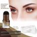 Professional Waterproof Eyebrow Stamp Stencil Kit - 10 Styles, Long Lasting, Buildable Powder, 2 Pen Brushes - Dark Brown - Buy Online on GoSupps.com