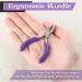 3-Inch Mini Bent Chain Nose Pliers - Precision Jewelry Making and Crafting Tool - Buy Online on GoSupps.com