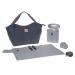 Casual baby diaper bag twins twin wrap bag baby bag clinic bag diaper backpack incl. Wrap accessories/green label twin bag triangle navy