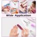20PCS Professional Nail Files Double Sided Mini Emery Board 180/240 Grit Washable Nail Files Colorful Floral Fingernail Buffering Files Manicure Tools Nail Styling Tools Pet Grooming Tools - Buy Online on GoSupps.com