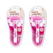Dorco Foot Callus Remover Shaver, Disposable Pedicure Tool for Foot Care, Remove Hard Skin on Dry Callus (2 Pack) Callus Shaver-2pk