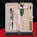 SSWERWEQ Ear wax removal tool Ear Cleaning Tools Earwax Removal Kit Ear Pick Set Earwax Remover Spoon Ear Care Tools Adult Earpick with LED Light (Color : Schwarz) Black - Buy Online on GoSupps.com
