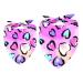 Dog hollow cloth leopard pattern with heart triangular cloth for small medium -sized and large dogs and cats triangle bib 2 pieces of multi -colored 1