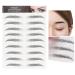 Long Lasting Waterproof Eyebrow Tattoo Sticker for Women - BLACK-05 - Buy Online on GoSupps.com