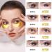 Adofect Gold Collagen Powder Eye Mask - 29 Pairs Under Eye Gel Pads with Hyaluronic Acid for Dark Circles Puffy Eyes & Wrinkles - Refresh & Revitalize Your Eyes - Buy Online on GoSupps.com