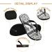 Buy Mnsruu Sea Turtles Striped Flip Flops | XS for Men & Women | Perfect for Home Hotel Spa & Travel - International Shipping - Buy Online on GoSupps.com
