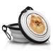 21. German Spitz/Pomeranian - folding portable drinking bowl with carabiners for on the go.Food bowl pet bowl.Handy and unique.