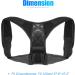 VOCOSTE Posture Corrector for Men & Women | Adjustable Back Support Brace - Breathable & Comfortable - Buy Online on GoSupps.com