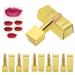 Sparkle Lipstick Goldbar Design - Waterproof Moisturizing & Durable Lip Color | Perfect Make-Up Gift (3.5g) - Buy Online on GoSupps.com