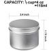 DINGPAI Candle Tin 4oz - Set of 18 Silver Candle Containers for DIY Candle Making - Buy Online on GoSupps.com