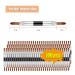 100-Piece Disposable Dual-Head Makeup Brush Set | Roseflower Mini Lip Applicator | Portable Lip Gloss Brush for Precise Lip Makeup Application - Buy Online on GoSupps.com