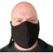 Buy Buttonsmith Black Adult XL Cotton Adjustable Face Mask with Lanyard - Washable Two Layer Soft T-Shirt Material - Made in USA - Buy Online on GoSupps.com