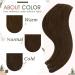 Buy Runatur Real Hair Brown Extensions - 55cm Straight 100g Sew-in #4 - Premium Quality Brown Hair Treats - Buy Online on GoSupps.com