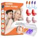 Ear Plugs for Sleeping Noise Cancelling Reusable Earplugs for Sleeping Concert Snoring Travel Comfortable Type 33dB Highest NRR 8 Pairs 4 Colors5