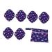 Hemoton 1 Set Repeatable Pad Menstrual pad Insert Menstrual Cloth Pads Reusable Pads Bamboo Menstrual Pad Nursing Mat Menstrual Pads Washable Mother Charcoal Purple