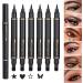 Liquid Eye Coating Pen | 6x Makeup Stamps for Eyes - Dual-Headed Beauty Cosmetics for Quick Comfort and Daily Makeup Performance - Buy Online on GoSupps.com