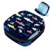 Women's binding bags Colorful shark-star pattern women's tampon bag tampon storage bag zip pockets menstrual tied bags multi11