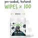 BUGALUGS Dog Ear Cleaner Dog Wipes 100 Biodegradable textured pre-soaked dog ear wipes. Pet Wipes Dog Ear Cleaner Solution Stops Head Shaking Itching & Waxy Ears - Buy Online on GoSupps.com