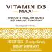 Nature's Way Vitamin D3 Max 125mcg - Supports Healthy Bones, Teeth & Immune Health - 240 Softgels - Buy Online on GoSupps.com