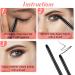 Sibba Eyeliner Smudge Brush Set - 10 Professional Makeup Brushes for Eyeshadow & Eyebrow - Soft Bristles & Reusable Tips - Perfect for Women - Buy Online on GoSupps.com