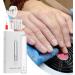 Fulenyi Electric Nail File for Acrylic Nails Electric Polishing Set with Nail Drill - Compact Portable Design Electric Filer Hand Foot Care Tool for Nail Grind White English Version - Buy Online on GoSupps.com