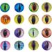 JJG 40PCS 20mm Dragon Eyes Glass Cabochon Set - Jewelry Findings for Pendants & Dolls - Buy Online on GoSupps.com