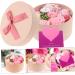 Amosfun props plant indoor artificial plants Mother's Day Simulation soap Rose Box soap rose preserved flower faux plant flowers artificial Simulated soap Ornaments ornaments roses 16.2X16.2X8.2CM Pink - Buy Online on GoSupps.com
