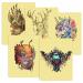 SOTICA 3MM Blank Tattoo Skin - 5PCS Double Sided 8x12 Fake Tattoo Practice Skins for Beginners and Experienced Artists - Tattoo Supplies Pack of 5 - Buy Online on GoSupps.com