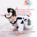 Doladola Unisex Baby Onesie - Animal Cartoon Cat Jumpsuit - Hooded Romper Outfit for Toddlers (0-3 Months) - Cow Design - Buy Online on GoSupps.com
