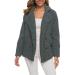 Hanxiulin plush jacket oversize warm lined fleecemantel ladies winter jacket jacket long hood fleece jacket coat outerwear lining light quilted jacket outdoor buffer jacket m dark gray