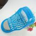 Foot Scrubber Shower Sandal Plastic Bath Shoe Including Pumice Stone Foot Health Care Stone Massager Slipper For Foot Cleaning - Buy Online on GoSupps.com