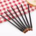 ISKYBOB 50 Pieces Black Disposable Lip Brushes Lipstick Gloss Wands Applicator Cosmetic Tools - Buy Online on GoSupps.com