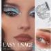 Topper de mascara paillettes de diamant mascara cils scintillants 4D scintillants mascara cils brillants en diamant tincelant pour les f tes et les femmes filles (Argent) - Buy Online on GoSupps.com