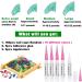 VICTHY 100pcs Colorful Cat Nail Caps with Glue & Applicators - 10 Colors/Set (Small) - Buy Online on GoSupps.com