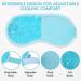MIVORA Cooling Gel Mask for Puffy Eyes - Hot Cold Therapy for Migraine, Dark Circles, Sinus Pain - Reusable, Light Blue - Buy Online on GoSupps.com