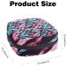 Beautiful Spring Pattern Women's Menstrual Bag - Portable Storage for Cups & Napkins | Perfect for Teens & Women - Buy Online on GoSupps.com