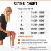 Mava Sports Knee Compression Sleeve Support for Men and Women - Medium | Ideal for Powerlifting, Weightlifting, Running, & Squats - Black & Blue | Provides Pain Relief | Gym Workout Companion - Buy Online on GoSupps.com