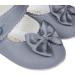 Baypods Baby Girls Soft Soled Pre Walker Shoes - Grey | Made in England | Size 2 UK - Buy Online on GoSupps.com
