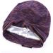 ELIHAIR Satin Bonnet Beanie Sleep Cap for Women and Girls - Adjustable, Soft Slouchy Hat for Frizzy Hair - Rose Violet/Grey Pale - 2 Kids Sizes - Buy Online on GoSupps.com