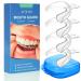 ACWOO Mouth Guard for Grinding Teeth and Clenching 4 Pack Sleep Mouth Guard Dental Night Guards Reusable Mouth Guards Grinding Teeth to Prevent Bruxism Mouth Shield for Sleeping & TMJ Relief (A)