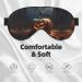 Fall Pumpkin Print Ultra-Soft Eye Mask | Light-Blocking for Ultimate Comfort & Restful Sleep - Shop Internationally - Buy Online on GoSupps.com